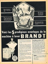 ADVERTISING 025 1954 BRANDT 2 the washing machine washing machine