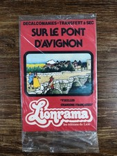 (Genre Decorama TOURET) LIONRAMA Ed. du Lion 70s Sur Le Pont d'Avignon