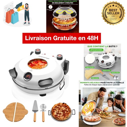 Nutrichef four pizza - nutrichef,