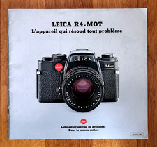 LEICA R4-MOT Catalogue 