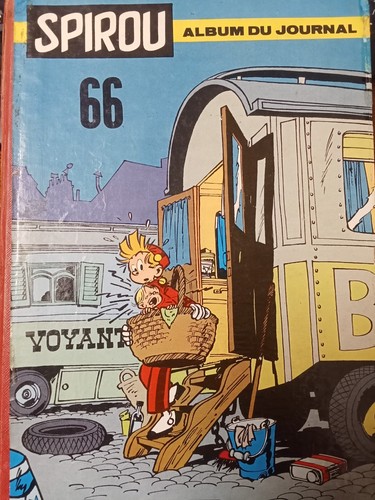 Spirou recueil 66 de 1958 - spirou,