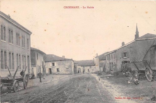 Cpa croismare mairie - cpa, 54