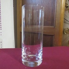 1 Baccarat Crystal Long Drink Whiskey Glass Perfection Model Signed H 15.5