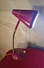lampe de bureau 1960 fushia flexible ok , 30x23 tres jolie