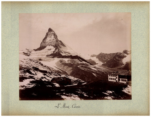 Suisse mont cervin vintage - le,