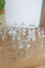 Lot of 19 Antique Blown Glass Medical Suction Cups, 19th Century