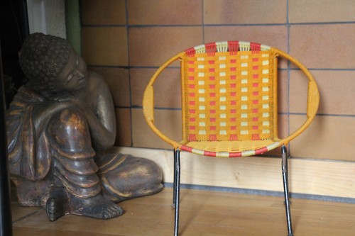Fauteuil tressé africain - tressé,
