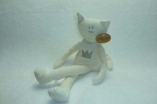 Doudou chat peluche oscar - oscar, 36