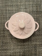 LE CREUSET Mini Cocotte with Lid Pink Flower