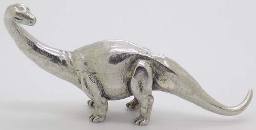 Dinosaur argent massif - argent,