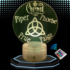 Lampe chevet 3D LED Charmed