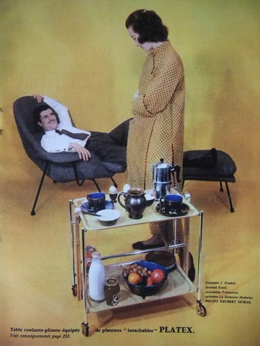 Publicité 1956 platex - publicitÉ, table
