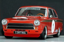 1:18 Custom 1966 MK1 FORD LOTUS CORTINA Alan Mann Racing GOODWOOD MODIFIED BSCC