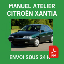 Manuel Atelier Citroën Xantia