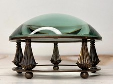 Ancienne loupe de bureau style