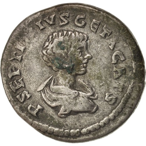 Monnaie geta denier - monnaie,, 202