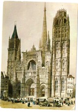 rouen du temps jadis, the cathedral