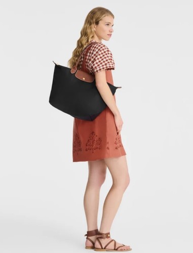Longchamp tote also has folded - tote,
