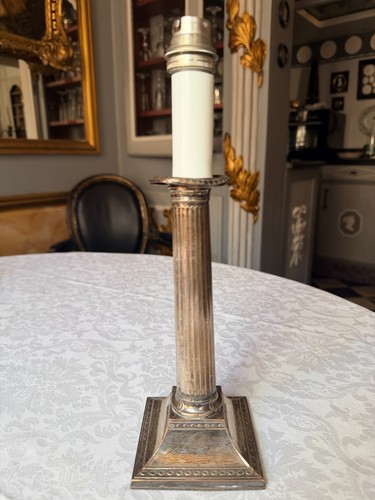 Ancien bougeoir électrifié
