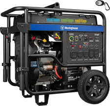 Westinghouse 18,000-W Portable Tri-Fuel Gas Generator, Remote Start, CO Sensor