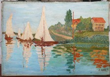 tableau signé Gay: les