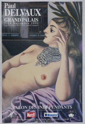 Affiche art delvaux la - :,