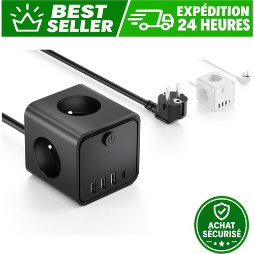 Multiprise usb avec 3 - en, 1