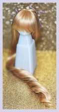 1/3 BJD Balljointed Doll Super Dollfie Dream DD SD Pullip Long Blonde Wig 9/10