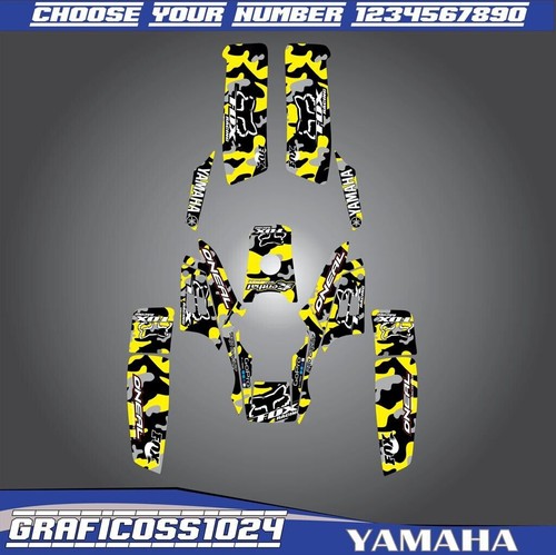 Yamaha warrior 350 - warrior, decals