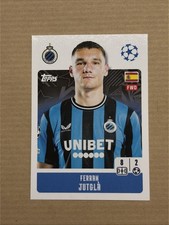 158 JUTGLA CLUB BRUGGE TOPPS