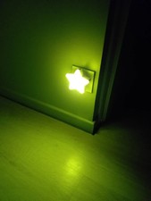 Veilleuse LED Etoile Jaune