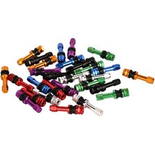 4 PCS High Pressure Flush With Stem Cap TR48 Bolt On Tire Valve Stem Metal 