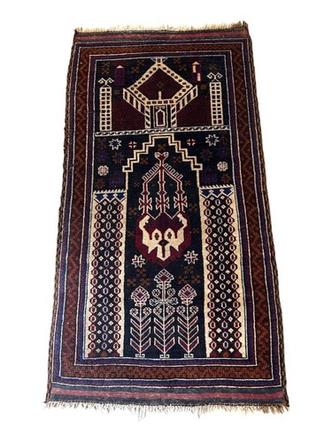 Tapis oriental fait main 160cm