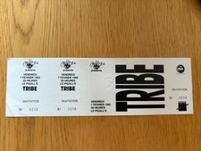 billet ticket place de concert TRIBE