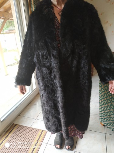 Manteau fourrure vison - manteau,