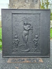 60 x 60 cm plaque cheminée