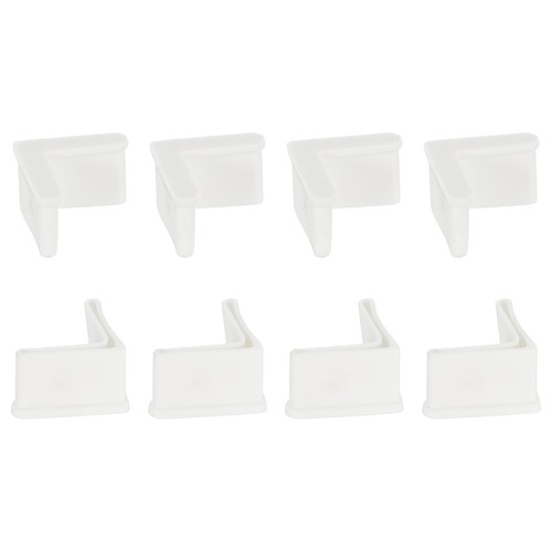 8pcs patin angle x1 - 8pcs, d'angle