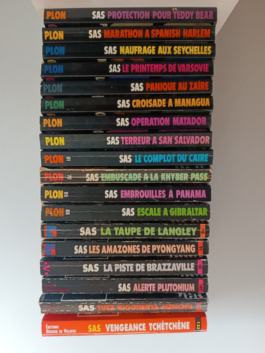 Lot livres sas - 18,