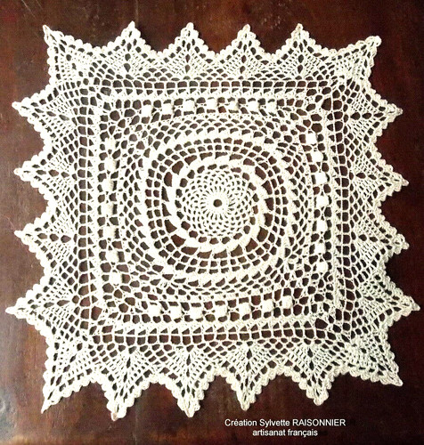 Napperon crochet art - napperon, d'art