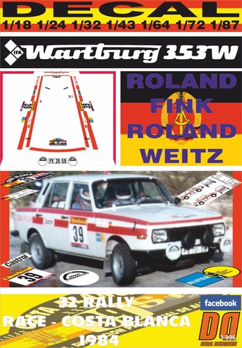 1984 roland fink race costa - fink, r.