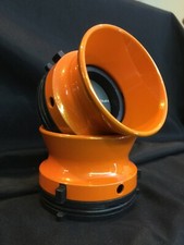 Custom Orange color  Aluminium NAB Hub adapters for Studer Revox  MADE IN USA 