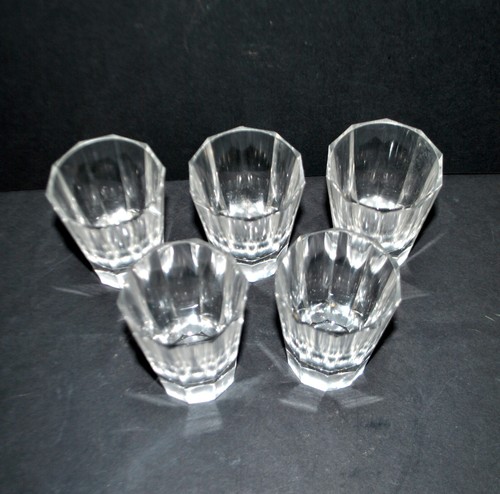Baccarat lot verres - 5, liqueur