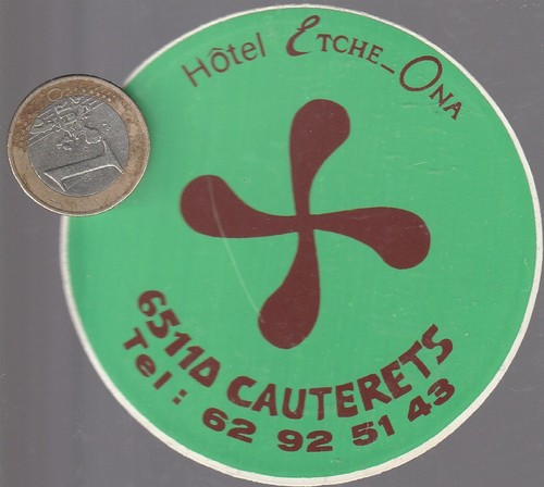Autocollant hôtel - hôtel.,