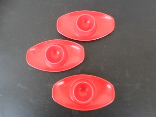 Coquetiers vintage rouges - vintage, en