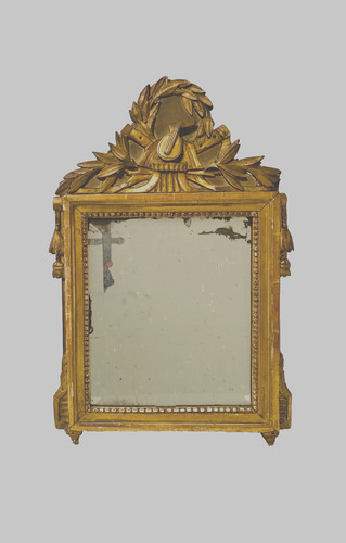 Miroir louis bois - miroir,