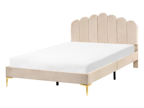 Lit velours 140 200 - 200, cm