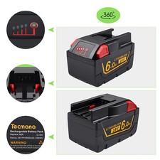 0ah 28v ion batterie pour - 6.0ah,