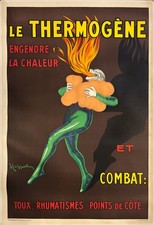 Affiche Ancienne Originale – Le Thermogène – Leonetto Cappiello – 1940