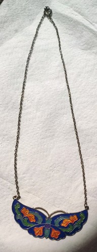 Collier vintage métal - collier,