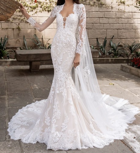 Robe mariée sirène - robe,